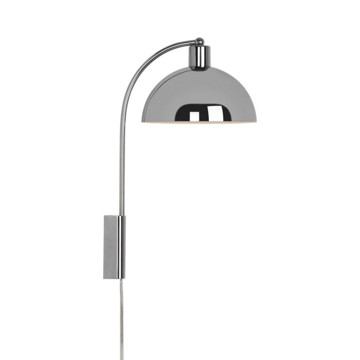 Wandlampe chrom Nordlux Ellen 20 E14 mit Kabelschalter