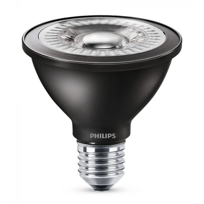 Philips LED PAR30S Reflektor Lampe E27, 720lm, 8,5W, 25°, ww, Dimmbar