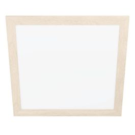 EGLO PIGLIONASSO LED Deckenleuchte Holz weiß, braun 4700lm 4000K  64,5x64,5x5,5cm