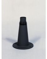 KONSTSMIDE Junior Sockel schwarz matt 24,5cm für Konstsmide Leuchten