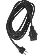 Outdoor Anschlusskabel IP44 PR Home Flex Out E27 max. 15W 2,5m schwarz H07RN-F