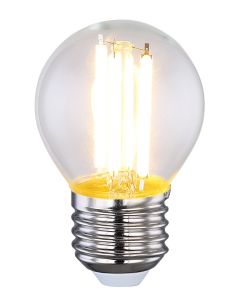 Globo LED Leuchtmittel E27 806lm 2700K 6W warmweiss 4,5x7,2cm
