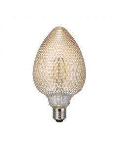 Nordlux Avra BL Nut E27 LED Leuchtmittel 1,5W 120lm 2000K Ra 80 360° Amber Filament