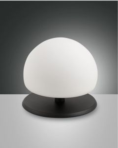 LED Tischleuchte schwarz weiß Fabas Luce Morgana G9 220lm