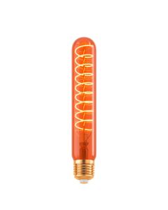EGLO E27 T30 LED Leuchtmittel 30lm 4W 360° 1600K extra-warmweiss kupferfarben 30x185mm