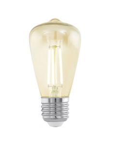EGLO Vintage E27 LED Leuchtmittel 3,5W 220lm 2200K ST48 Edison Filament