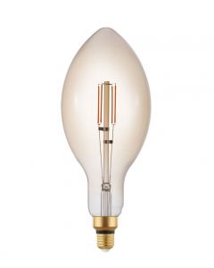 EGLO LED Leuchtmittel E27 E140 4W 400lm 2200K amber dimmbar 140x342mm