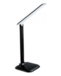 EGLO CAUPO LED Schreibtischleuchte, Touchdimmer, schwarz