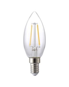 Nordlux LED E14 Leuchtmittel Kerze 2,5W 250lm 2700K 360° Filament
